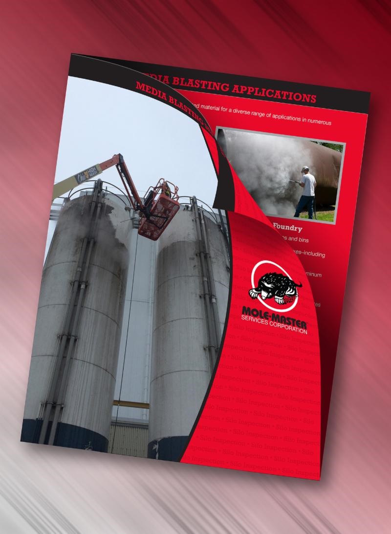 Mole-Master abrasive blasting for plant maintenance brochure