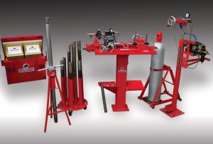 Junior 360 Industrial Silo Cleaning Tools in use